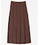 ＜新色追加＞チェック プリーツスカート