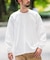 10.5オンス HEAVY WEIGHT ヘンリーネック ロングスリーブTシャツ