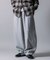 ワイドシルエット ボンディング バレルレッグ スウェットパンツ 【限定展開】