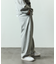 ワイドシルエット ボンディング バレルレッグ スウェットパンツ 【限定展開】