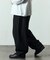 ワイドシルエット ボンディング バレルレッグ スウェットパンツ 【限定展開】