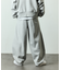 ワイドシルエット ボンディング バレルレッグ スウェットパンツ 【限定展開】