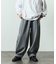 ワイドシルエット ボンディング バレルレッグ スウェットパンツ 【限定展開】