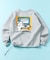 matsui×FREAK'S STORE 別注 ｢WARNING」ドローコード バックプリント クルーネックスウェット