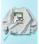 matsui×FREAK'S STORE 別注 ｢WARNING」ドローコード バックプリント クルーネックスウェット