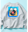 matsui×FREAK'S STORE 別注「レコード」 ドローコード バックプリント クルーネックスウェット