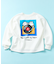 matsui×FREAK'S STORE 別注「レコード」 ドローコード バックプリント クルーネックスウェット