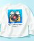 matsui×FREAK'S STORE 別注「レコード」 ドローコード バックプリント クルーネックスウェット