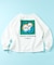 matsui×FREAK'S STORE 別注「つれてって Take me」 ドローコード バックプリント クルーネックスウェット