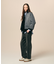 Women's 中綿 クラッシュド チノジップブルゾン