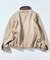 Women's 中綿 クラッシュド チノジップブルゾン