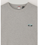 E H BOX LOGO EMBROIDERY L/S T