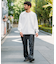 10.5オンス HEAVY WEIGHT ロングスリーブクルーネック ポケットTシャツ
