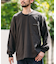 10.5オンス HEAVY WEIGHT ロングスリーブクルーネック ポケットTシャツ