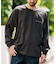 10.5オンス HEAVY WEIGHT ロングスリーブクルーネック ポケットTシャツ