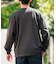 10.5オンス HEAVY WEIGHT ロングスリーブクルーネック ポケットTシャツ