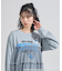 NBAチュールフリルロングスリーブTシャツ