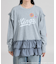 NBA 布帛ドッキング チュニック長袖Tシャツ