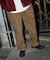 別注 SMU PT-38 SETUP 2TUCK CORDUROY WIDE PANTS 【セットアップ対応】