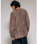 メランジ フェザー Vネック カーディガン