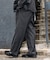 別注 SMU PT-38 SETUP 2TUCK TR WIDE PANTS 【セットアップ対応】