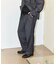 別注 SMU PT-38 SETUP 2TUCK TR WIDE PANTS 【セットアップ対応】