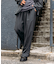 別注 SMU PT-38 SETUP 2TUCK TR WIDE PANTS 【セットアップ対応】