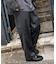 別注 SMU PT-38 SETUP 2TUCK TR WIDE PANTS 【セットアップ対応】