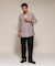 別注 SMU PT-38 SETUP 2TUCK TR WIDE PANTS 【セットアップ対応】