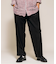 別注 SMU PT-38 SETUP 2TUCK TR WIDE PANTS 【セットアップ対応】