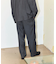別注 SMU PT-38 SETUP 2TUCK TR WIDE PANTS 【セットアップ対応】