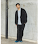 別注 SMU PT-38 SETUP 2TUCK TR WIDE PANTS 【セットアップ対応】