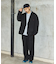 別注 SMU PT-38 SETUP 2TUCK TR WIDE PANTS 【セットアップ対応】