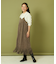 フェード加工 フリンジ ミニドレス
