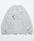 CHUMS×FREAK'S STORE/チャムス 別注 ランダムブービーバード バックプリント クルーネックスウェット/オバケモチーフ 【限定展開】