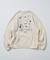 CHUMS×FREAK'S STORE/チャムス 別注 ランダムブービーバード バックプリント クルーネックスウェット/オバケモチーフ 【限定展開】