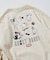 CHUMS×FREAK'S STORE/チャムス 別注 ランダムブービーバード バックプリント クルーネックスウェット/オバケモチーフ 【限定展開】