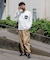 CHUMS×FREAK'S STORE 別注 ブービーバード ニットポケット クルーネック ロングスリーブ Tシャツ 【限定展開】