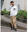 CHUMS×FREAK'S STORE 別注 ブービーバード ニットポケット クルーネック ロングスリーブ Tシャツ 【限定展開】