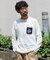 CHUMS×FREAK'S STORE 別注 ブービーバード ニットポケット クルーネック ロングスリーブ Tシャツ 【限定展開】