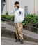 CHUMS×FREAK'S STORE 別注 ブービーバード ニットポケット クルーネック ロングスリーブ Tシャツ 【限定展開】