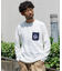 CHUMS×FREAK'S STORE 別注 ブービーバード ニットポケット クルーネック ロングスリーブ Tシャツ 【限定展開】