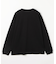 High-Twist Smooth ソリッド ロングスリーブTシャツ 無地