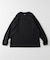 High-Twist Smooth ソリッド ロングスリーブTシャツ 無地