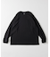 High-Twist Smooth ソリッド ロングスリーブTシャツ 無地