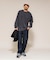 High-Twist Smooth ソリッド ロングスリーブTシャツ 無地