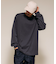 High-Twist Smooth ソリッド ロングスリーブTシャツ 無地
