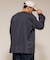 High-Twist Smooth ソリッド ロングスリーブTシャツ 無地