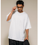 High-Twist Smooth ソリッド ショートスリーブTシャツ 無地