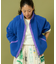 配色 フリースジャケット